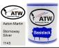 Preview: Aston-Martin, Stornoway Silver, 1143: 1L Lackdose, von ATW Autoteile West.